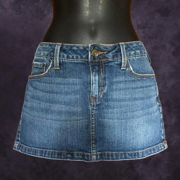 00s Tilt Pacsun Denim Mini Skirt - Picture 1 of 7